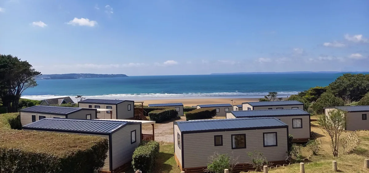 Camping Trezmalaouen in Plonévez-Porzay