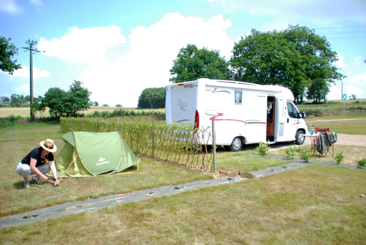 Éco-Camping Des Buis in Les Brulais