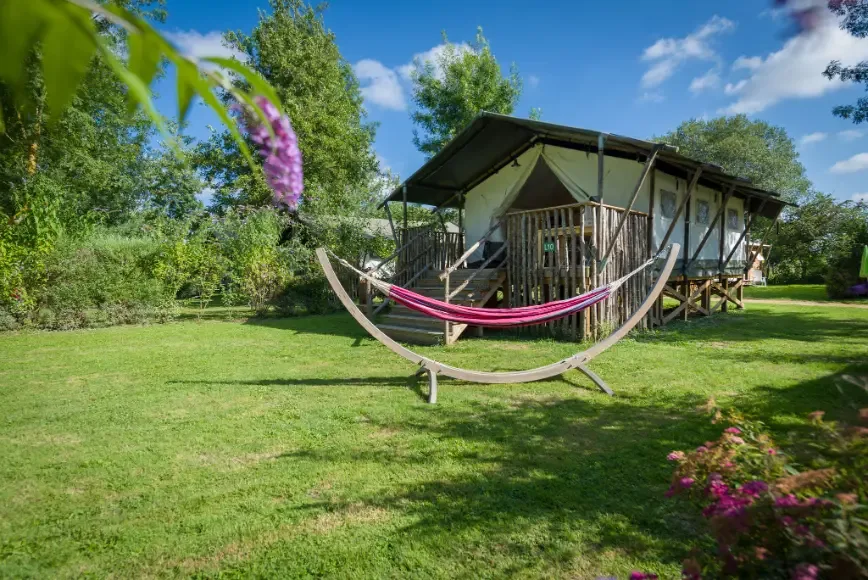 Écoétang Camping De L'Étang in Brissac-Quincé