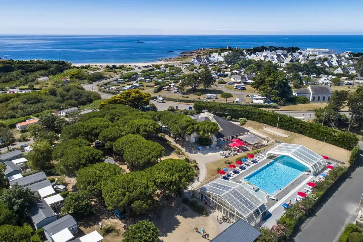 Flower Camping Le Bois D'Amour in Quiberon