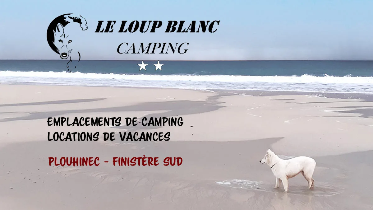 Le Loup Blanc Camping in Plouhinec