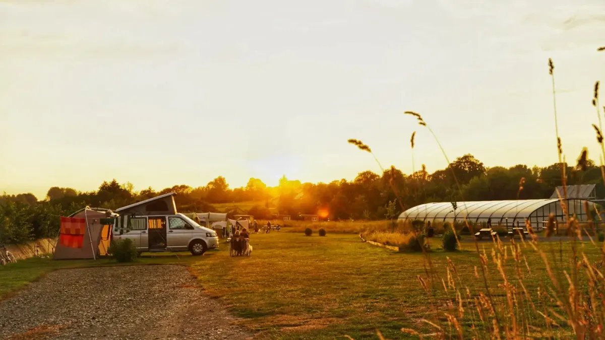 O2 Camping in Longueville