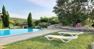 Aire Naturelle De Camping La Devèze in Montoulieu