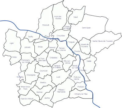 Camping De La Motte in Marcilly-sur-Vienne