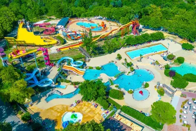 Camping Domaine D'Imbours in Larnas