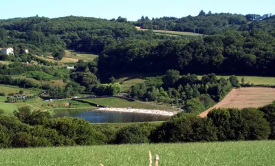 Camping Du Soleil Levant in Saint-Martin-Terressus
