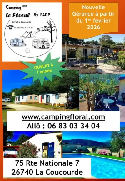 Camping Floral in La Coucourde