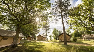 Camping Huttopia Lac De L’Uby à Cazaubon