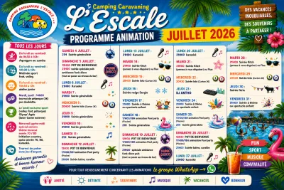 Camping L'Escale in Agde
