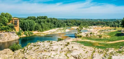 Camping L'Olivier in Massillargues-Attuech