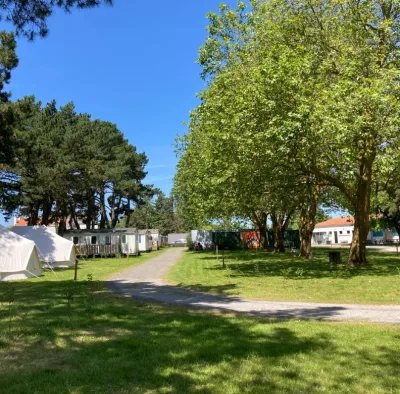 Camping La Cale Sauvage in Frossay