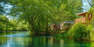 Camping La Coutelière in Lagnes