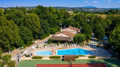 Camping La Digue à Chauzon