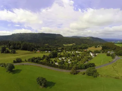 Camping La Plage Verte in Mont-Dore