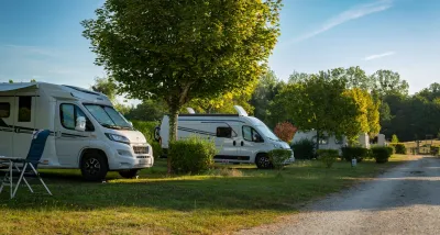 Camping La Potinière in Écueillé