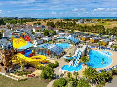 Camping La Route Blanche in Bréville-sur-Mer