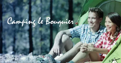 Camping Le Bouquier in Caromb