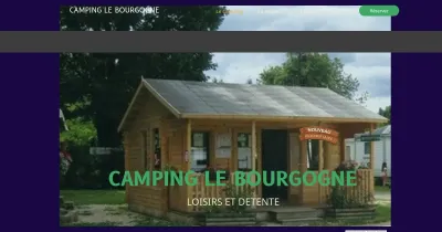 Camping Le Bourgogne in Villeneuve-sur-Yonne