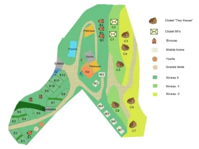 Camping Le Chabrioux in Saint-Michel-de-Chabrillanoux