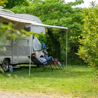 Camping Le Château in Hauterives