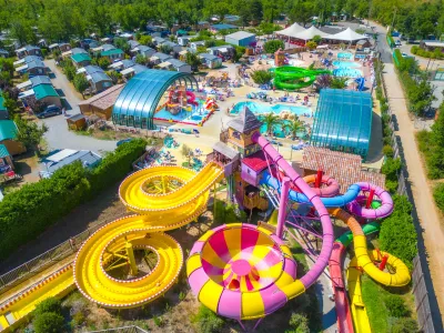 Camping Le Grand Lierne in Châteaudouble