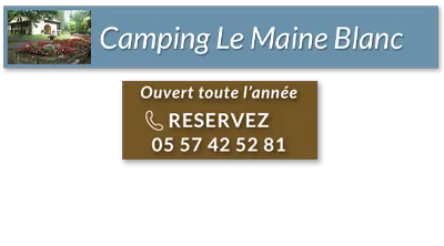 Camping Le Maine Blanc in Saint-Christoly-de-Blaye