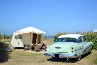 Camping Le Point Du Jour in Merville-Franceville-Plage