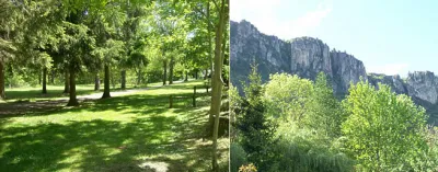 Camping Le Pré De Charlet in Meyrueis