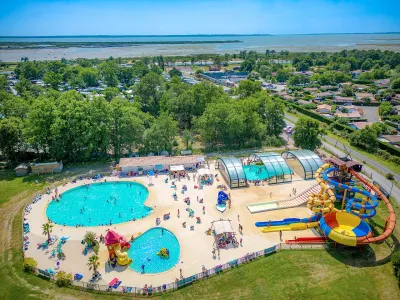 Camping Le Roumingue in Lanton