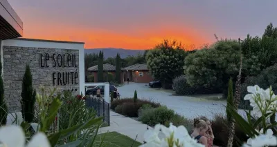 Camping Le Soleil Fruité in Châteauneuf-sur-Isère