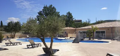 Camping Le Sous Bois in Saint-Maurice-d'Ibie