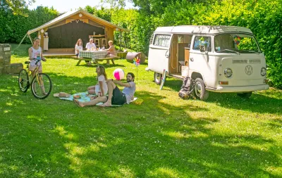 Camping Le Ventoulou in Thégra