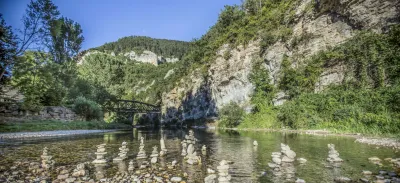 Camping Les 2 Vallées in Nant