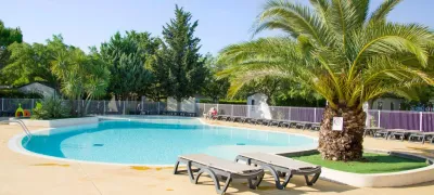 Camping Les Amandiers in Gallargues-le-Montueux