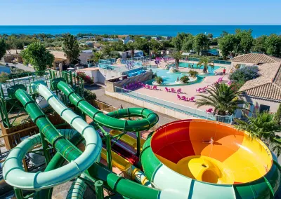 Camping Les Flots Bleus in Vias