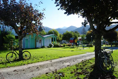 Camping Les Fruitiers in Bagnères-de-Bigorre