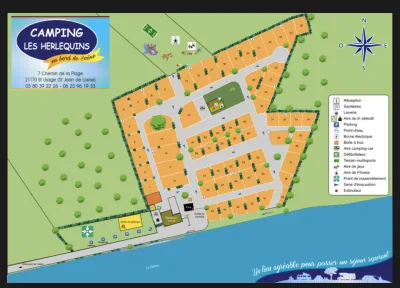 Camping Les Herlequins in Saint-Usage