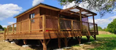 Camping Les Logis De L'Oumois in Maulévrier
