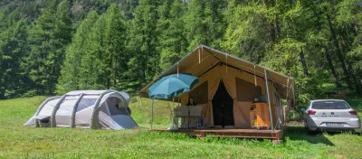 Camping Les Mélèzes in Ceillac