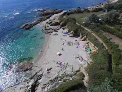 Camping Les Sables Rouges in Groix