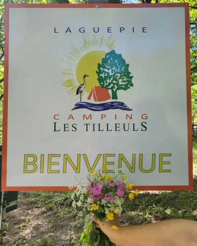 Camping Les Tilleuls in Laguépie