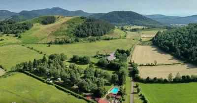 Camping Les Volcans in Aydat