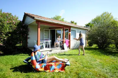 Camping Lou P'Tit Poun in Saint-Martin-de-Seignanx