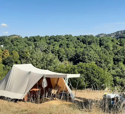 Camping Mas De Messier in Saint-Félix-de-L'Héras