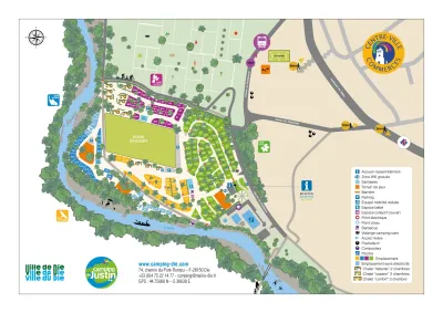 Camping Municipal De Justin in Die