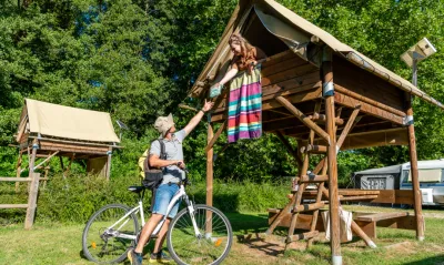 Camping Municipal Le Pont Des Fées in Baugé