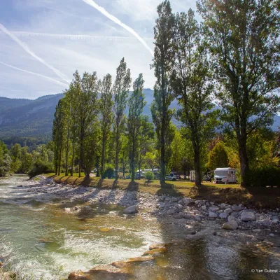 Camping Municipal Les Berges Du Guiers in Saint-Laurent-du-Pont