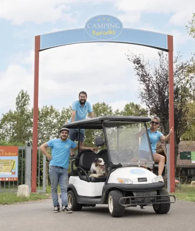 Camping Paradis Les Rives De L'Adour in Saint-Sever