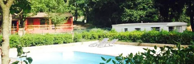 Camping Parc Saint Sauvayre in Vagnas
