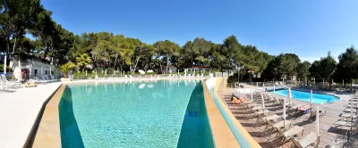 Camping Résidentiel La Pinède in Castelnau-de-Guers